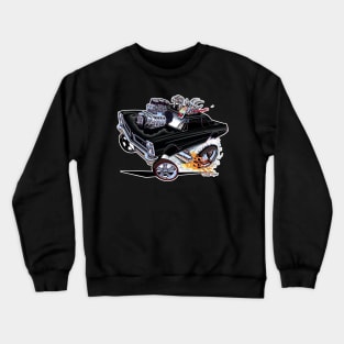 GOATINATOR 1965 GTO black Crewneck Sweatshirt